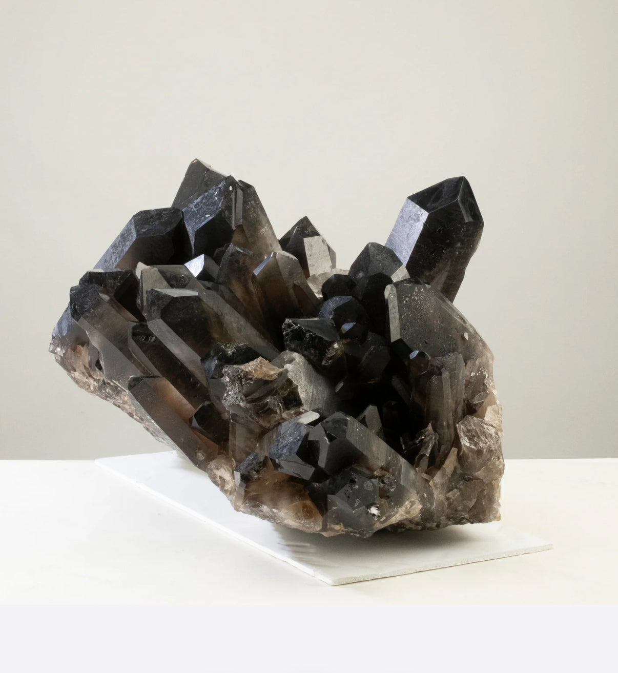 Smoky Quartz Cluster from Brazil - 23" / 116 lbs