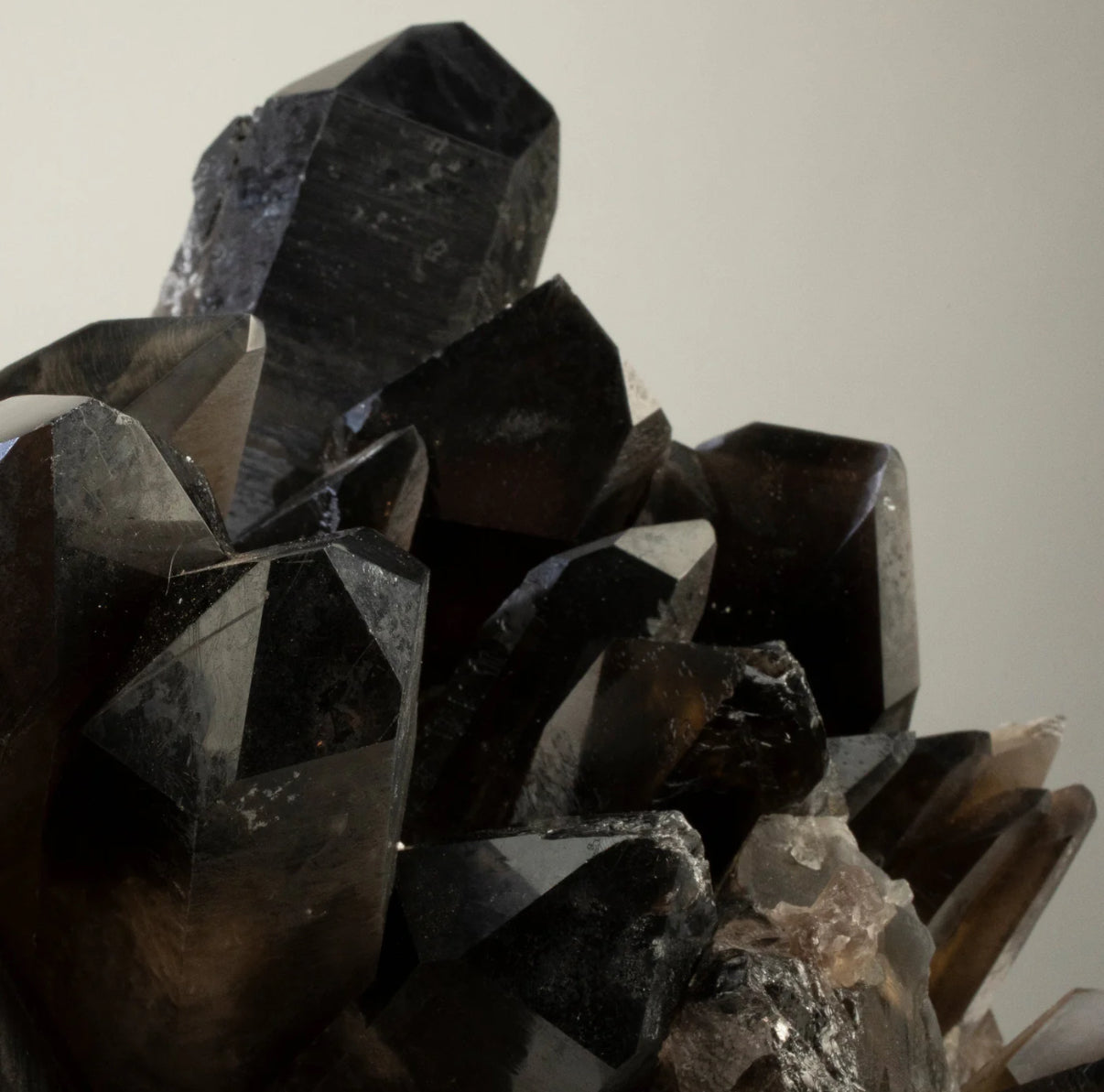 Smoky Quartz Cluster from Brazil - 23" / 116 lbs