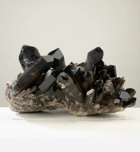 Smoky Quartz Cluster from Brazil - 23" / 116 lbs