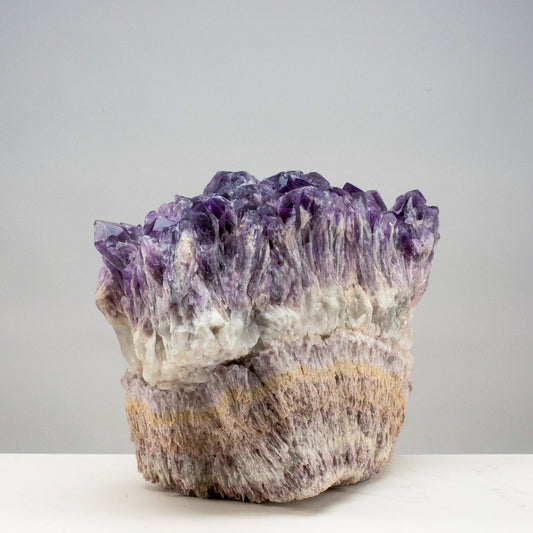 Elestial Amethyst Cluster Point from Brazil - 43 lbs / 13" - Available on 9/19/2025