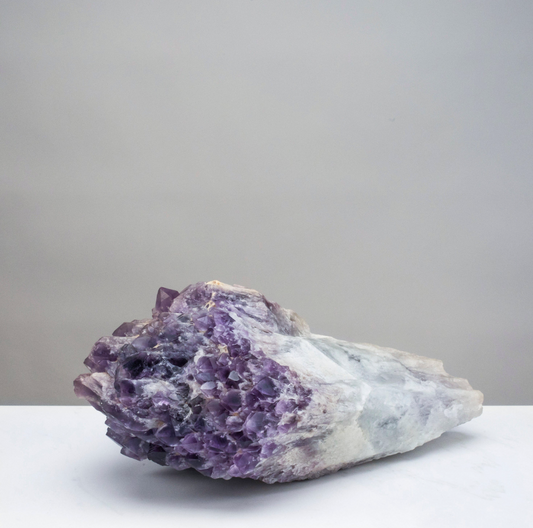 Elestial Amethyst Cluster Point from Brazil - 16 lbs / 13"
